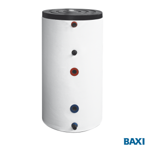 Внешний накопительный эмалированный бойлер c двумя змеевиками BAXI UBT 1000 DC